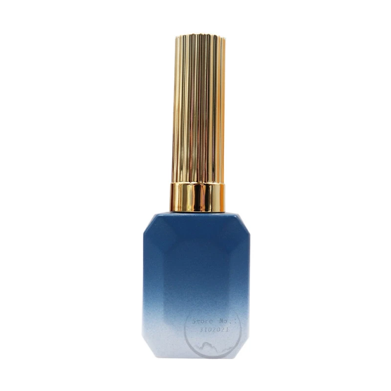 12ml плосък гел за нокти полски квадратна бутилка празна стъклена лак за нокти бутилка опаковка UV лак за нокти стъклена бутилка за Comestic