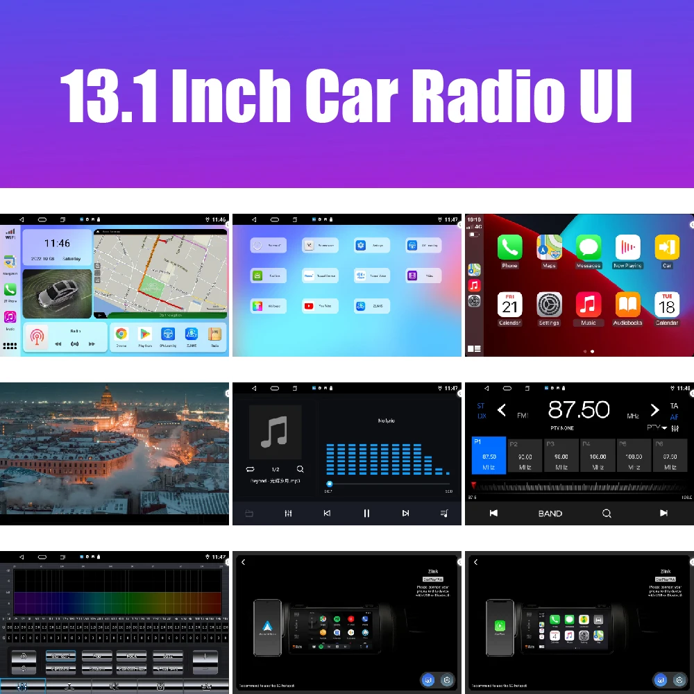 13.1 инчов автомобил радио за HONDA N-BOX 2017-2021 RHD UV кола DVD GPS навигация стерео Carplay 2 Din централна мултимедия Android Auto