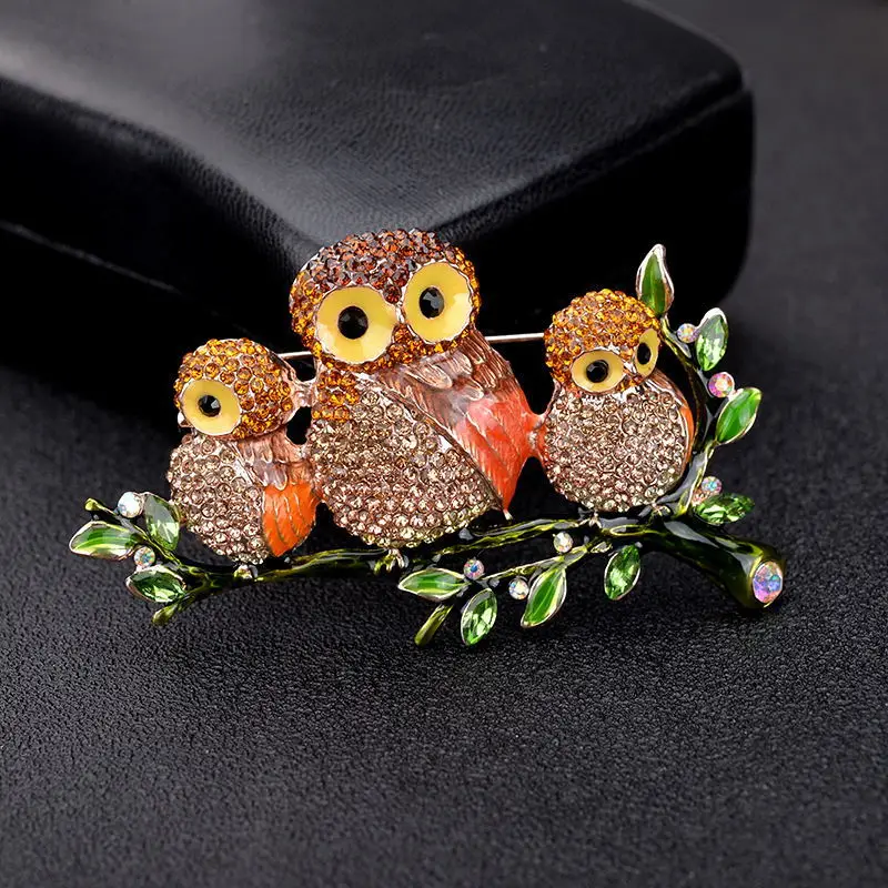 Cute Owl Brooch - Модерна и безопасна декорация на дрехи за жени и момичета