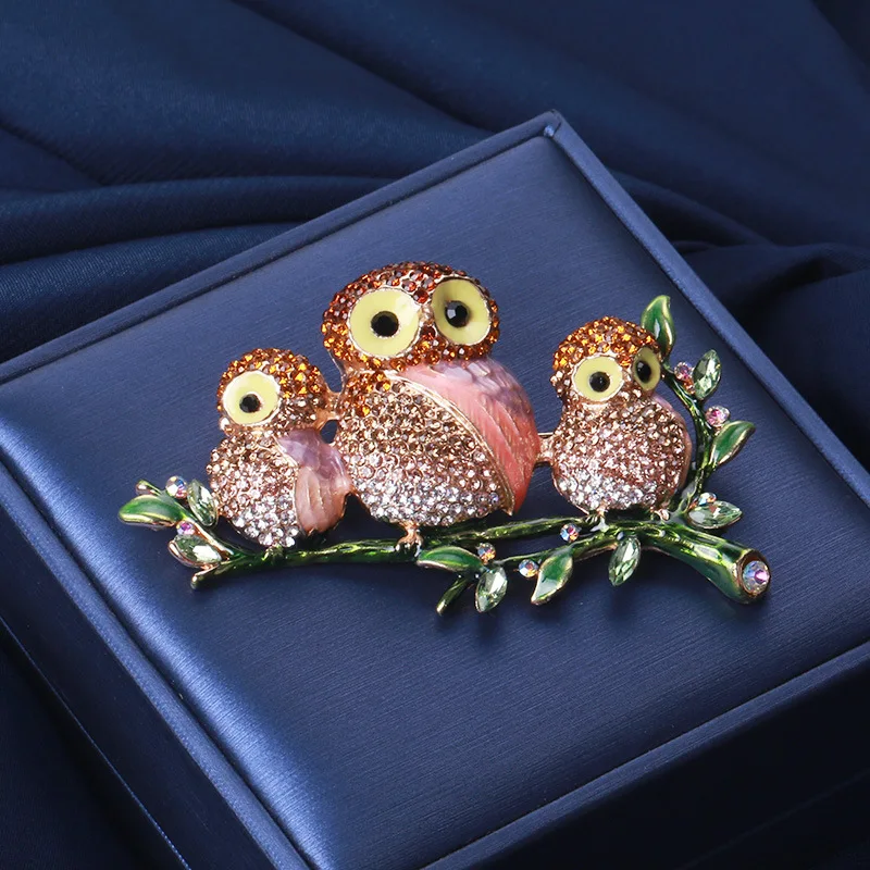 Cute Owl Brooch - Модерна и безопасна декорация на дрехи за жени и момичета