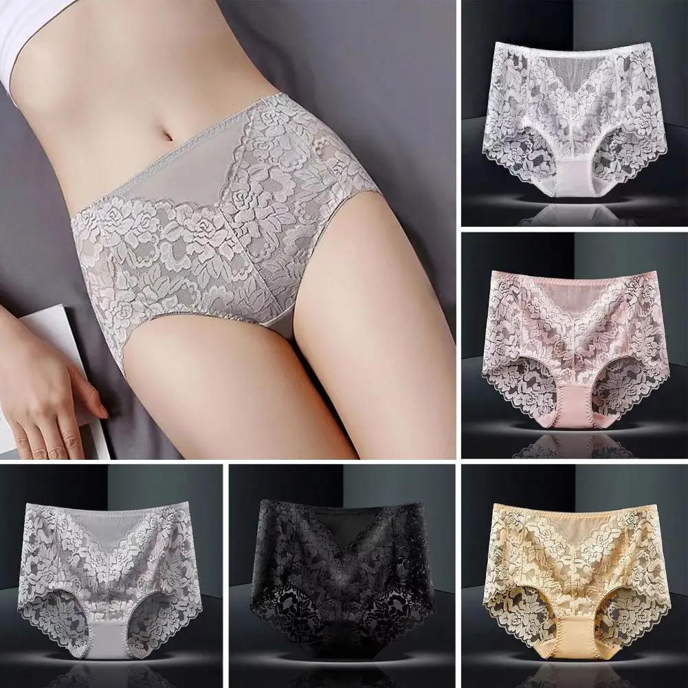 Tummy Control Panties High Waist Tummy Control Дантелени долни гащи за жени Дишаща Butt-lifted Lady Panties с за жени