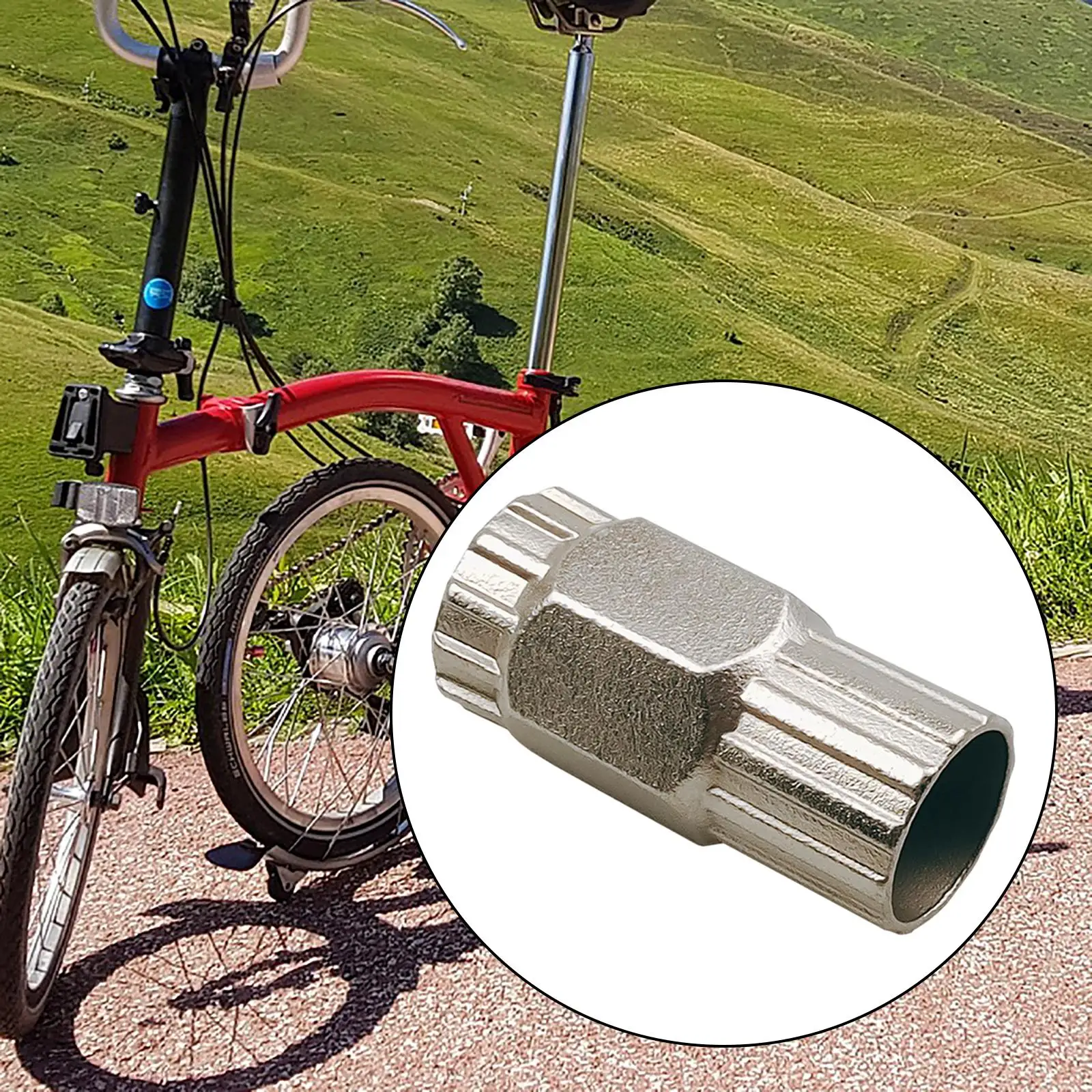 Велосипед заключване свободен ръкав касета модифициран инструмент за поддръжка на планински велосипед езда колоездене аксесоари