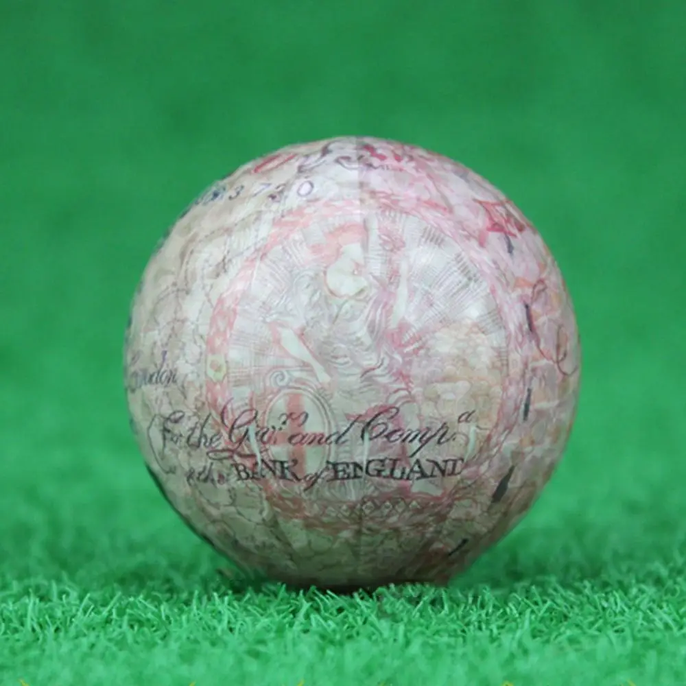 Лек EUR/GBP/USD/Earth Print Pattern Training Tool Outdoor Indoor Practice Ball Golf Ball