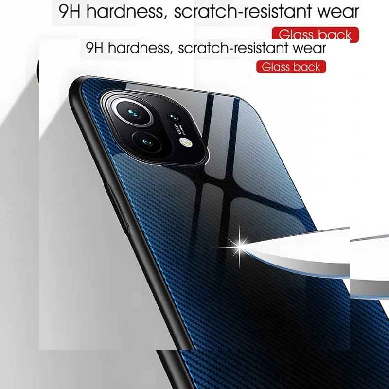 Минималистична линия Секси двойка телефон случай закалено стъкло за Xiaomi POCO F3 11 12 Pro X T Lite S Забележка 10 S 5G 8 A 9 Мобилни телефони