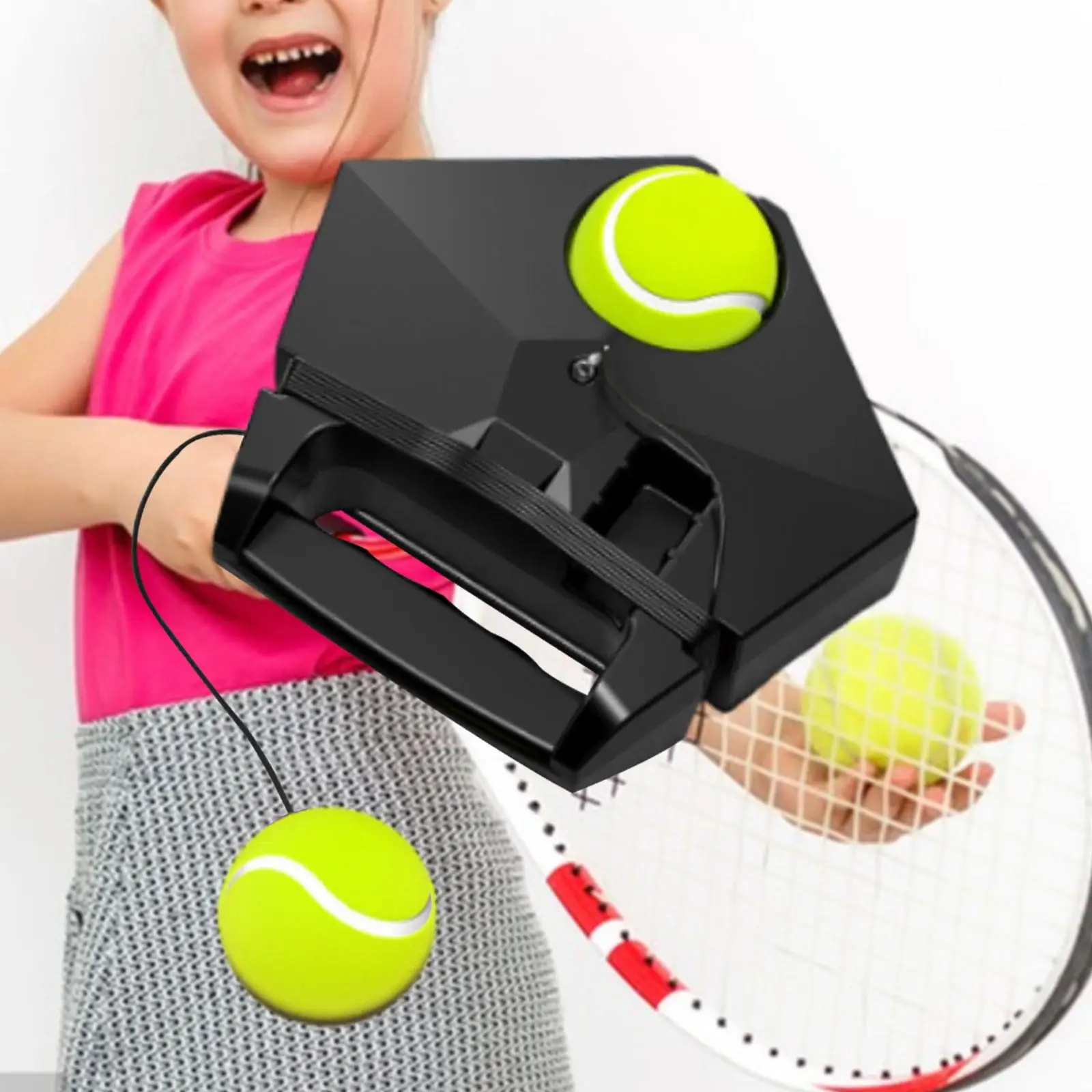 Треньор по тенис топка Издръжливо устройство за самообучение с топка за начинаещи аксесоари Професионална тенис основа