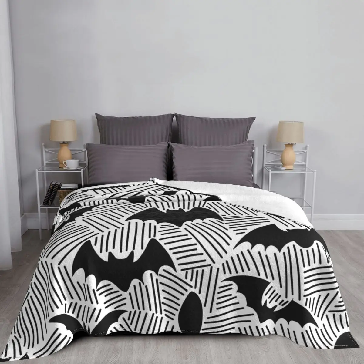 Хелоуин одеяла корал руно плюшена декорация спалня спално бельо диван покривка