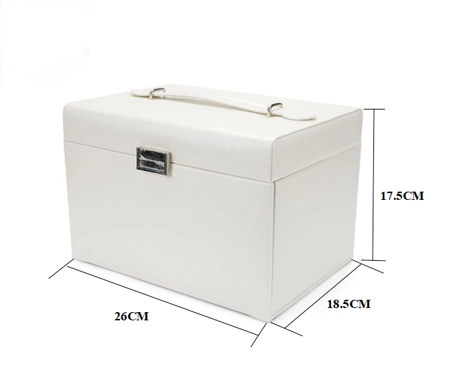 Черно розово персонализирано лого подарък персонализирани кутии за бижута за съхранение на бижута опаковка бижута гривна кутия кожена кутия за бижута