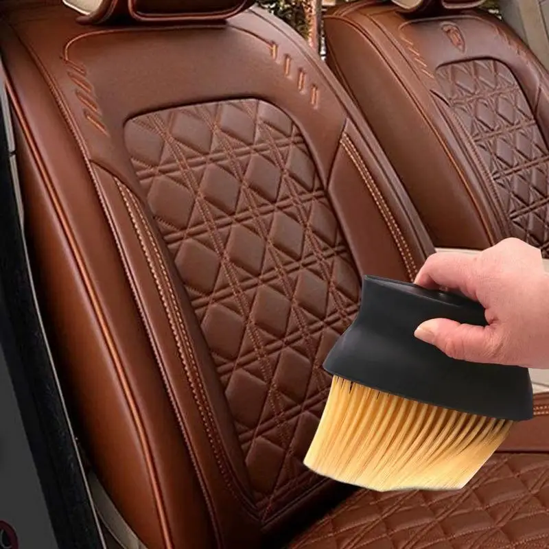  Четка за почистване на интериора на автомобила Инструмент за почистване на таблото Централна конзола за превозни средства Четка за отстраняване на прах Интериор услуга четка аксесоар